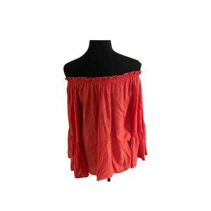 Black‎ Bead Top Orange Women